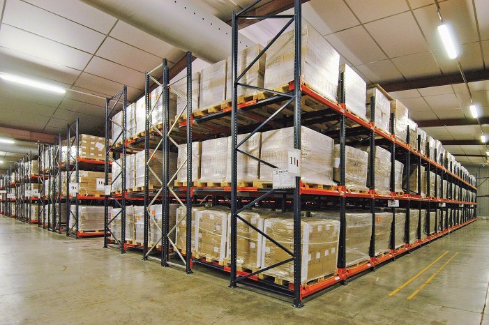 Push Back Pallet Rack - Industrial Warehouse Racking